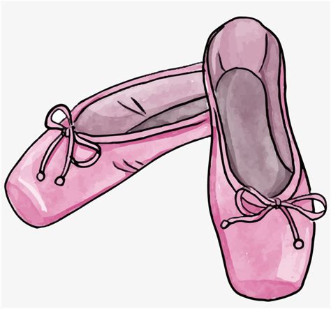 Ballet Shoe Drawing Illustration - Ballet Slipper Png Transparent PNG - 1600x1600 - Free ...