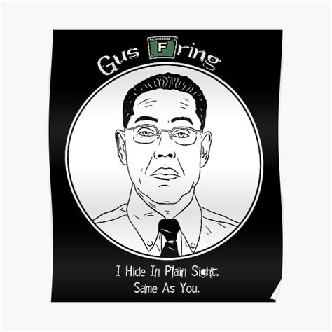 "Gus Fring - Breaking Bad" Poster for Sale by blacksnowcomics | Redbubble