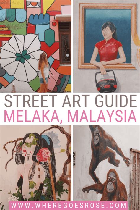 Melaka Street Art Guide: Colourful Murals in Malaysia – Where Goes Rose?