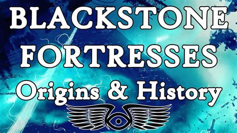 The Blackstone Fortress: Origins & History (Warhammer 40k Lore) - YouTube