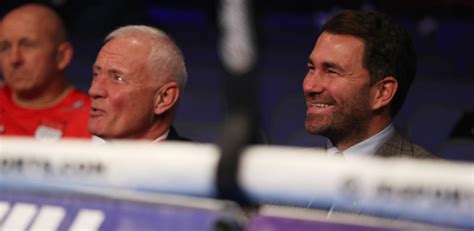 Barry Hearn OBE steps aside as Eddie Hearn becomes Matchroom Sport ...