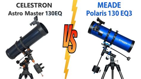 Celestron astromaster 130eq motor drive Vs Meade polaris 130eq comparison #telescope #hindi ...