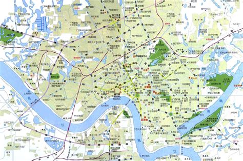 Nanning China Map - Nanning China • mappery