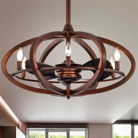 Warehouse Of Tiffany Pia Antique Bronze Fandelier CFL-8464AB in 2022 | Ceiling fan chandelier ...