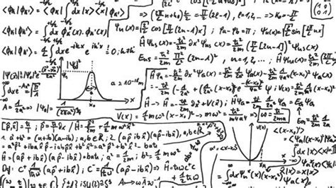 Famous Quantum Mechanics Equations