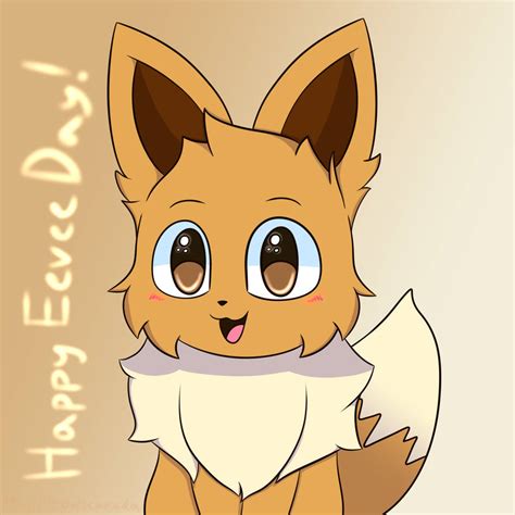 Happy Eevee Day! (2023) by MossMeowscarada on DeviantArt