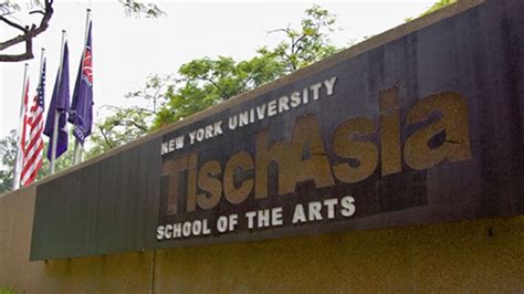 New York University Tisch School of the Arts Asia invites application for