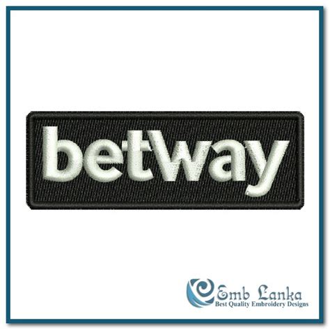 Betway Logo 2 Embroidery Design | Emblanka.com