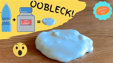 How To Make Oobleck | Oobleck Slime | Oobleck Science Experiment | DIY Oobleck Only 2 ...