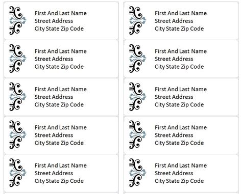 Wedding Address Labels Template – emmamcintyrephotography.com