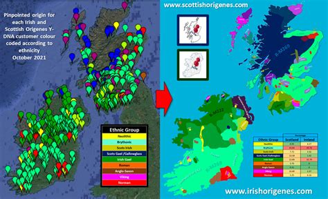 Irish and Scottish DNA compared | Irish Origenes: Use your DNA to ...