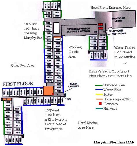 Yacht club room number map? | WDWMAGIC - Unofficial Walt Disney World ...