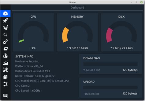 Stacer - Linux System Optimizer & Monitoring Tool