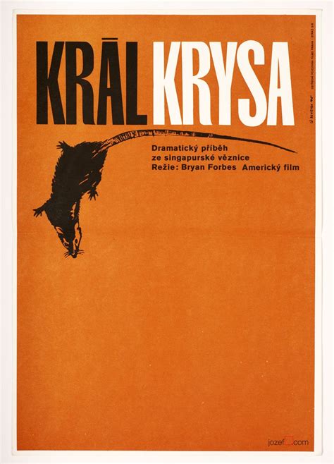 Movie Poster, King Rat, Minimalist Design, 70s Poster Art