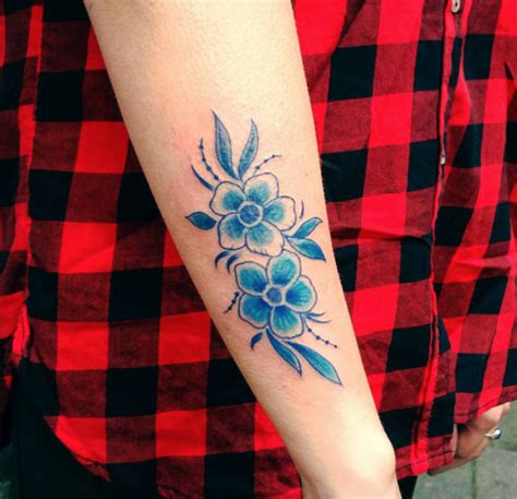 27 Beautiful Blue Ink Tattoo Designs - TattooBlend