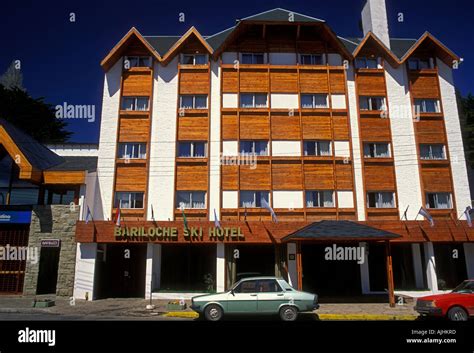 Bariloche Ski Hotel, rooms and lodging, San Carlos de Bariloche, Rio Stock Photo: 8424380 - Alamy