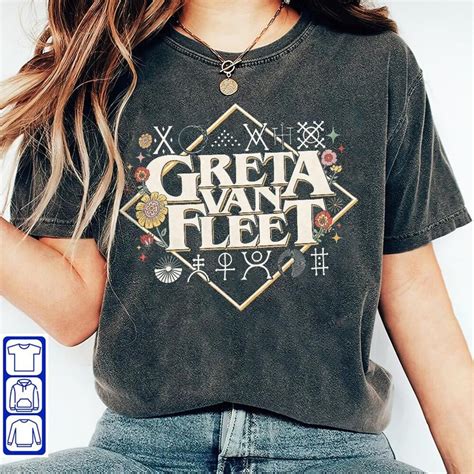 Greta Van Fleet T-shirt, Greta Van Fleet Merch, Greta Van Fleet T-shirt ...