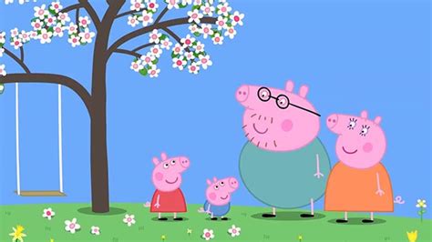 Peppa Pig S07E38 The Apple Tree - iToons - آموزش زبان و پرورش کودک دوزبانه