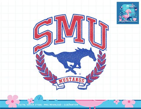 SMU Mustangs Victory Vintage Logo png | Inspire Uplift