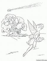 Coloring Page  Fairy Rosetta sketch template