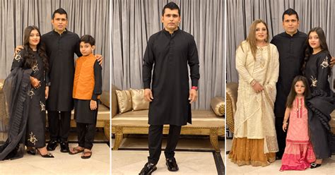 Beautiful Family Pictures of Kamran Akmal With His Wife And Kids - Showbiz Pakistan