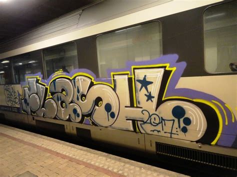 REST IN PEACE Graffiti on trains