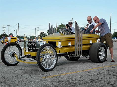 Grandpa's Dragula from The Munsters - Homage - 3/4 view by John P Sullivan | Hot rods cars ...