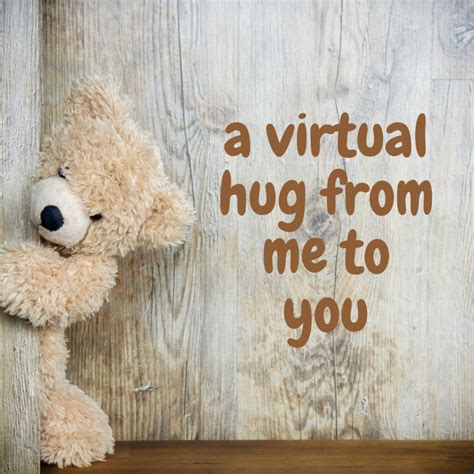 A Virtual Hug from Me to You - Faithfully Stepping