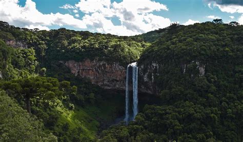 Caracol Falls in Brazil 1224124 Stock Photo at Vecteezy