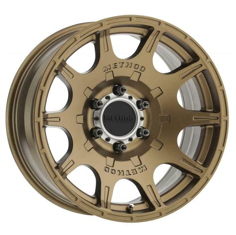 Method Race Wheels Roost Bronze Wheel with Machined Center Ring (18x9 ...