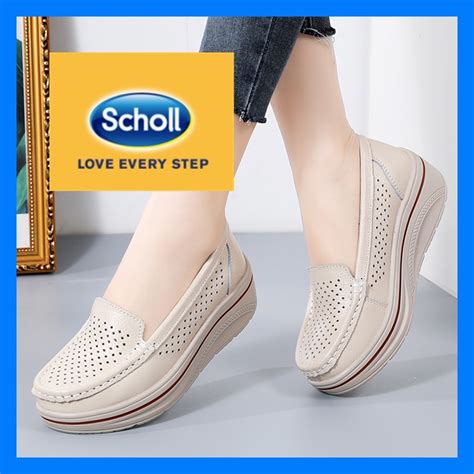 scholl women shoes Women's scholl casual leather shoes scholl ladies ...