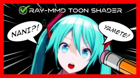 The Ultimate Ray-MMD Toon/Anime Shader Tutorial for Beginners 2024 - YouTube