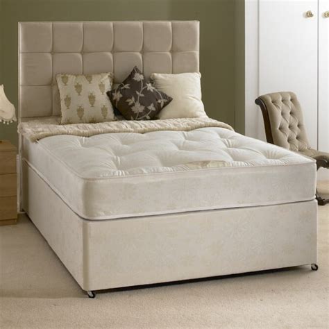 Rio 4ft Small Double Divan Bed with Orthopaedic Mattress