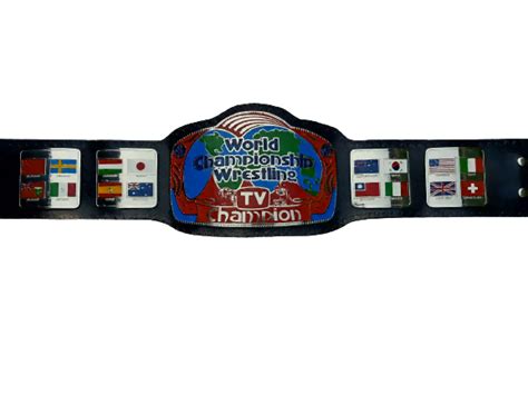 Georgia World TV Champion Wrestling Championship Belt