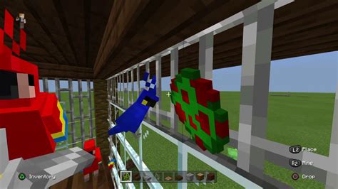 Playtesting an aviary design [Minecraft: Bedrock Edition] - YouTube