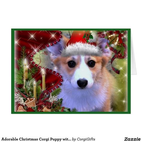 Pembroke Welsh Corgi Christmas Cards | Zazzle | Corgi gifts, Corgi ...