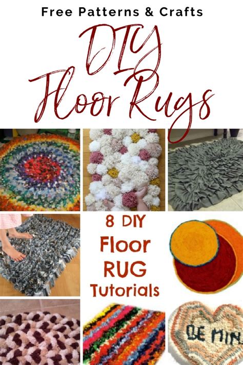 8 DIY Floor Rug Tutorials — CraftBits.com