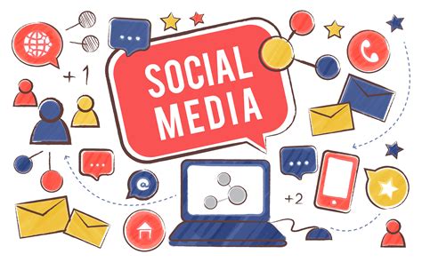 Illustration of social media concept - Download Free Vectors, Clipart ...