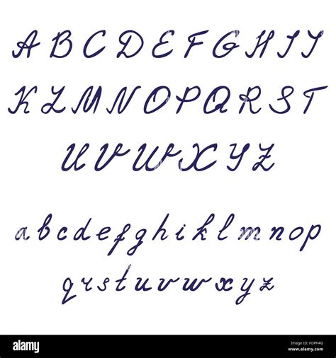 Italic Calligraphy Alphabet Fonts