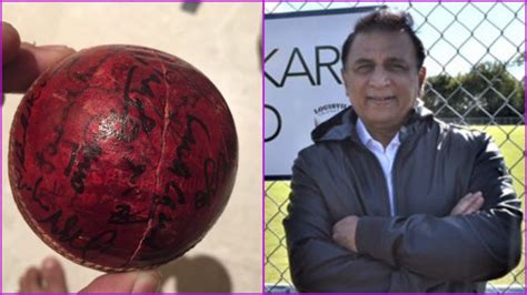 Sunil Gavaskar Reveals he Still Has the Ball Used in 1983 Cricket World ...