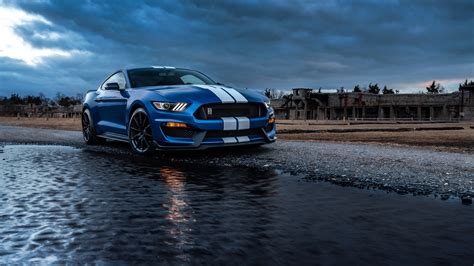 Blue Ford Mustang Wallpaper