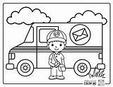 27 Mail Carrier Coloring Pages Free PDF Printables  Simply Love sketch template