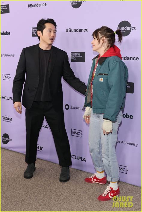 Kristen Stewart Looks Effortlessly Cool at 'Love Me' Premiere With Steven Yeun, Reunites With ...