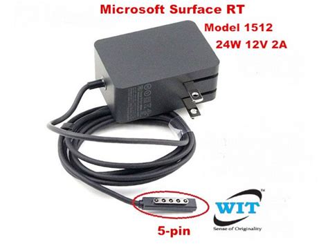 24W 12V 2A for Microsoft Surface RT Tablet Model 1512 (Windows RT ...