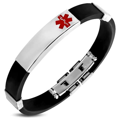 Diabetes Medical Bracelet, Penicillin Allergy Bracelet