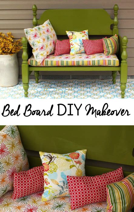 Bed Board DIY Makeover - Sweet T Makes Three