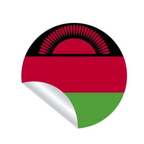 Malawi flag country 16391947 PNG