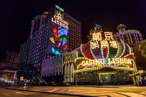 Casino Lisboa in macau editorial image. Image of casino - 62872030