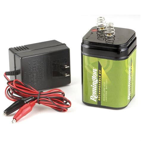 Remington® Rechargeable 6V Battery with Charger - 206661, at Sportsman ...