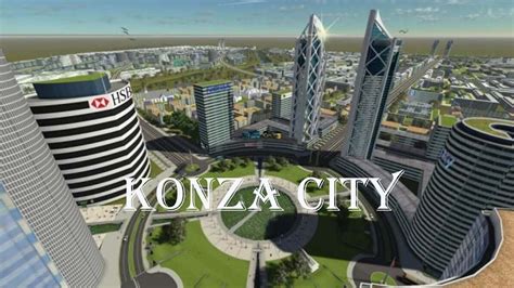 KONZA CITY,vision 2030 work in progress.Kenya - YouTube